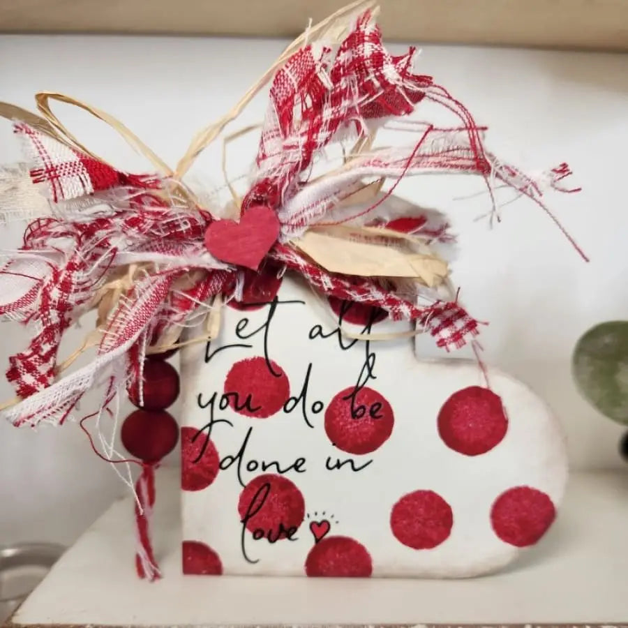 Easy DIY Mini Valentines Sign You Can Make With Rub