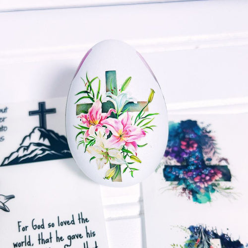 How to Use Rub-On Transfers for Elegant DIY Easter Crafts