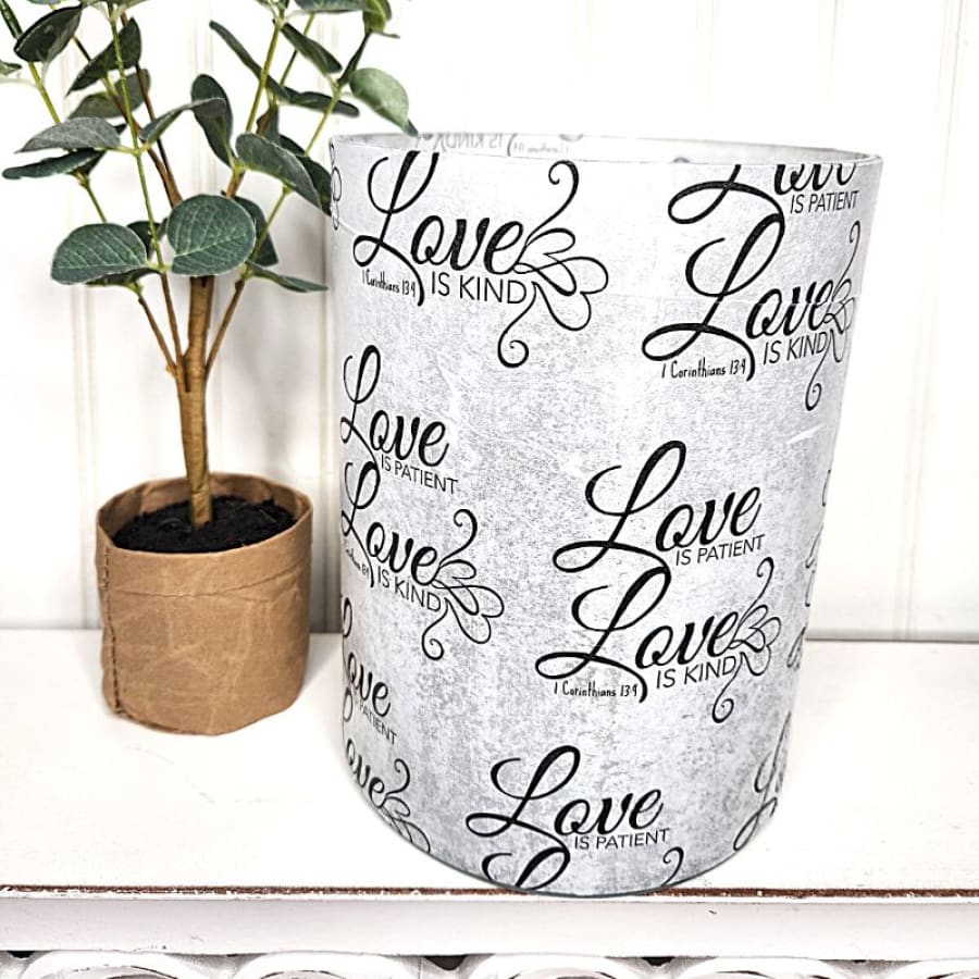 1 Corinthians 13:4 | Bible Verse Decoupage Paper Sheets