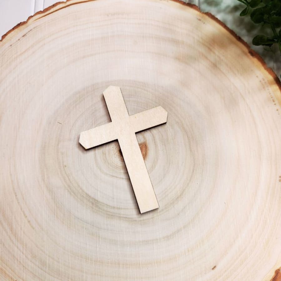 2’’ Mini Cross For Decoupage 4-PK