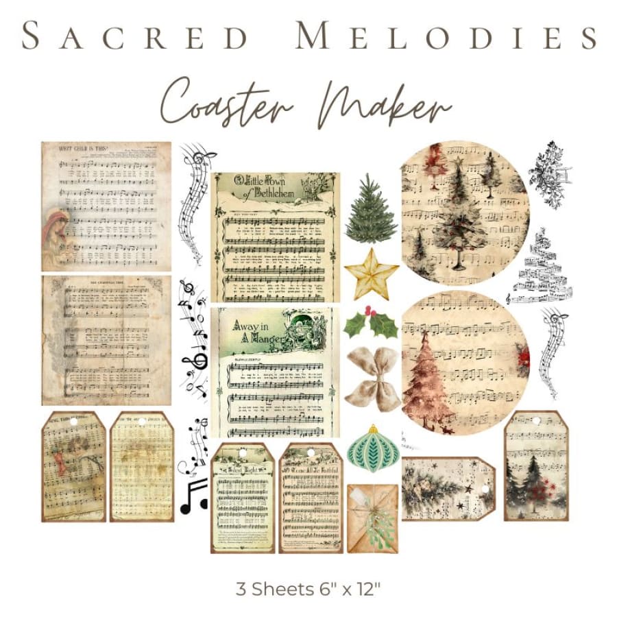 2024 Sacred Melodies Coaster Maker Kit