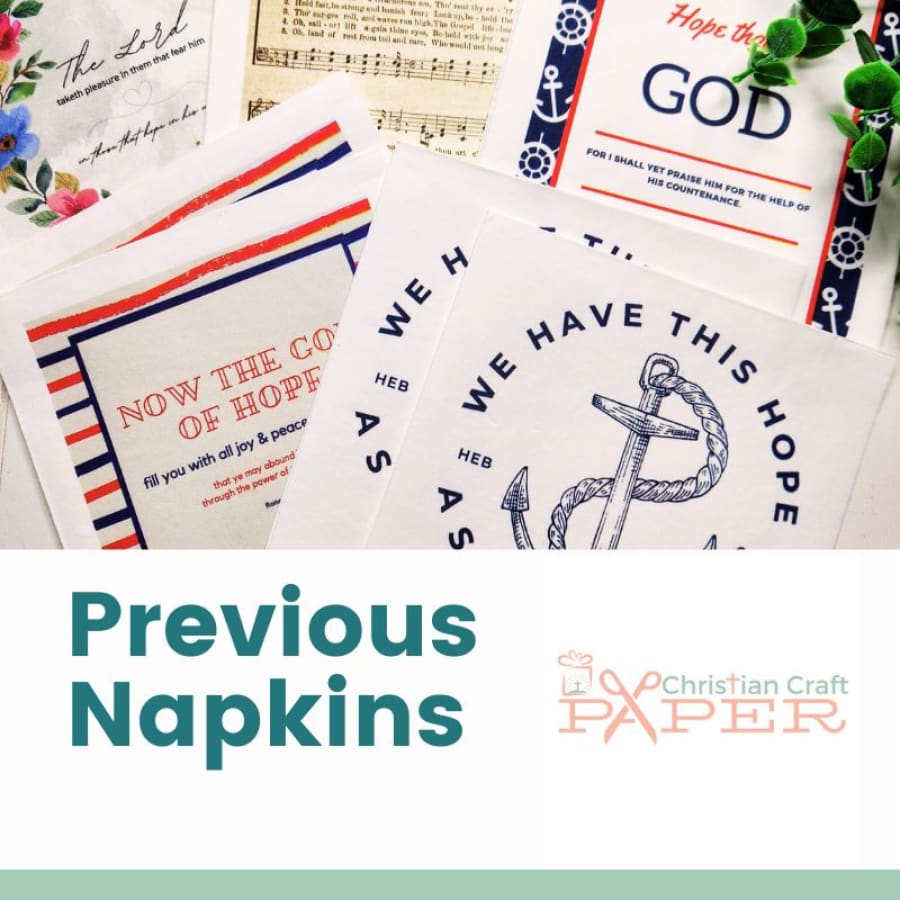 Napkin Club Membership | 10 Napkin Set Shipped Monthly