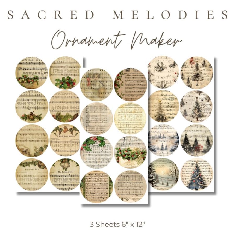 Sacred Melodies Ornament Maker